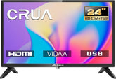 N/A CRUA VIDAA Smart TV 24 Zoll (60 cm) HD Fernseher mit Triple Tuner DVB-C/S2/T2, HDMI/USB